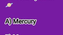 Which is the smallest planet in our solar system?