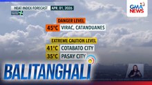 Heat index forecast, April 1, 2026 | Balitanghali