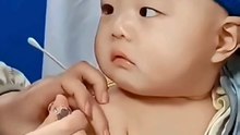 Others baby injection reaction vs This baby 💀