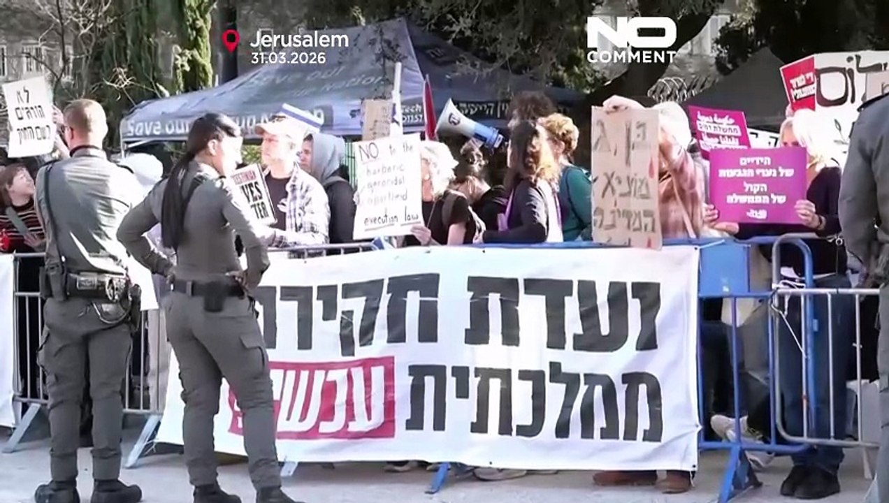 La police disperse une manifestation à Jérusalem contre la loi israélienne sur la peine de mort