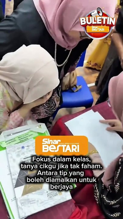 Terharu tengok keputusan SPM