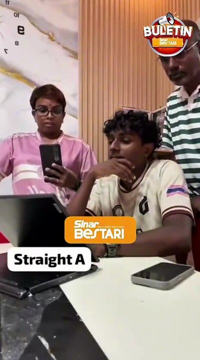 Tengok keputusan bersama ibu bapa