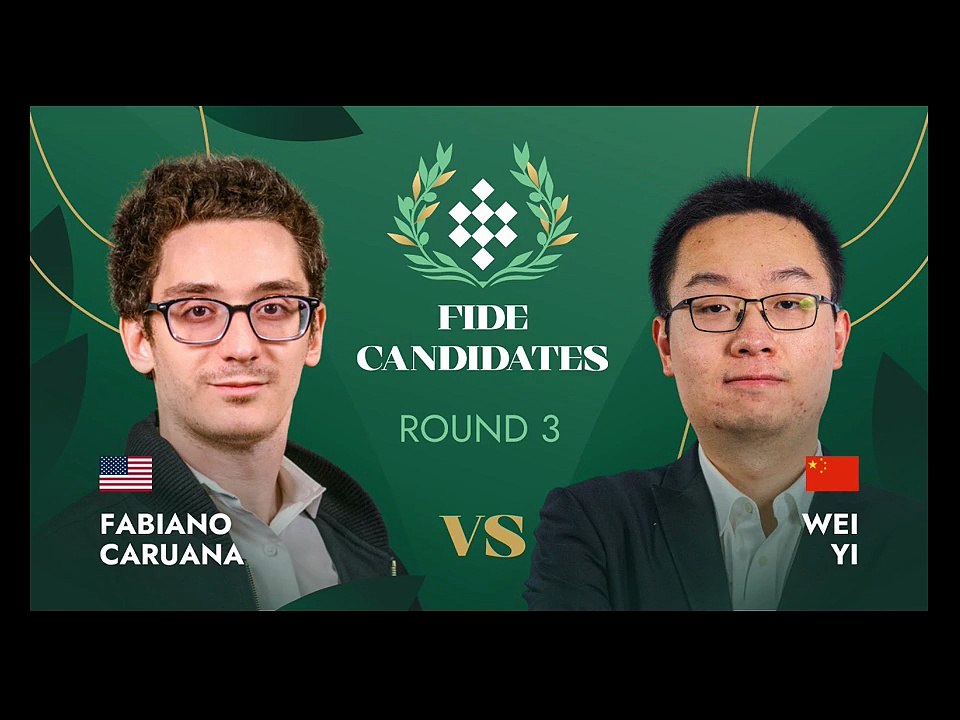 🔥 Caruana scores another big win!  Fabiano Caruana defeats Wei Yi in Round 3 of the FIDE Candidates Tournament 2026.  A strong and precise performance from Caruana in this exciting Candidates clash.  #chess #candidates2026 #caruana #weiyi #grandmaster #c