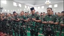Kodam XXI/Radin Inten Gelar Sholat Ghaib untuk Prajurit TNI di UNIFIL