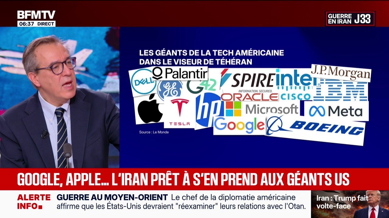 Guerre au Moyen-Orient: les Gardiens de la révolution menacent de viser les plus grandes sociétés de la tech américaines