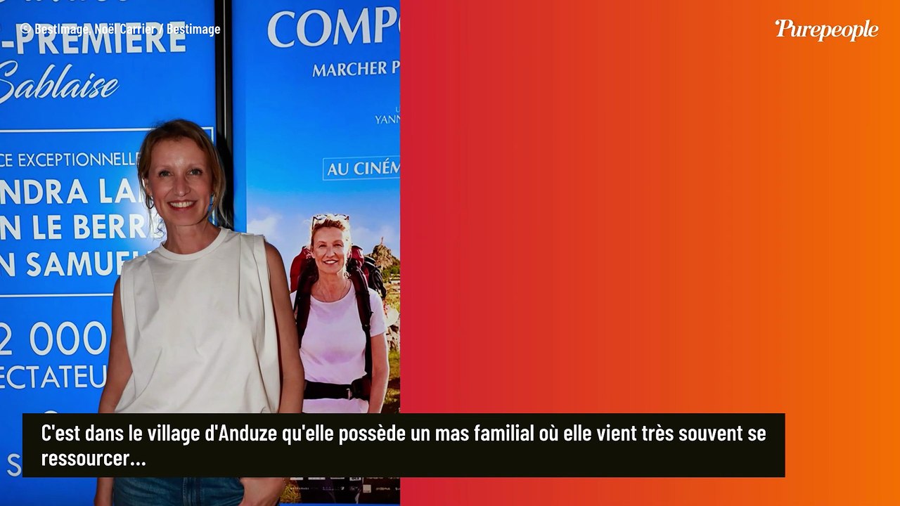 EXCLU Alexandra Lamy appréciée dans son village des Cévennes : des habitants d'Anduze évoquent ses petites habitudes