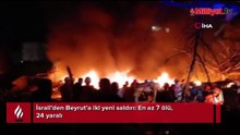 İsrail’den Beyrut’a iki yeni saldırı!