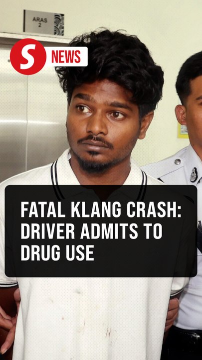 Driver in fatal Klang crash charged with murder, admits to drug use