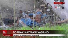 İstanbul Maltepe’de toprak kayması