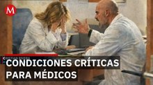 Médicos residentes del IMSS e ISSSTE denuncian abusos laborales y explotación