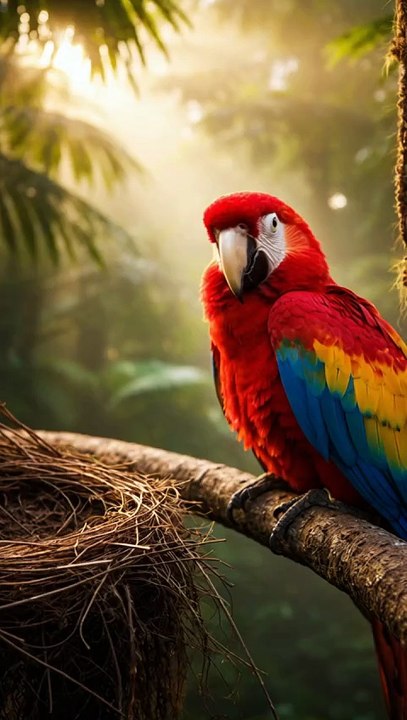 Grey Parrot Meets Macaw… Then THIS Happened! 😳