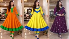 One piece umbrella Kameez/Kurti/Frock/Gown