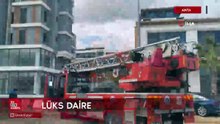 Antalya'da lüks dairedeki çıkan yangın ev sahibini ağlattı