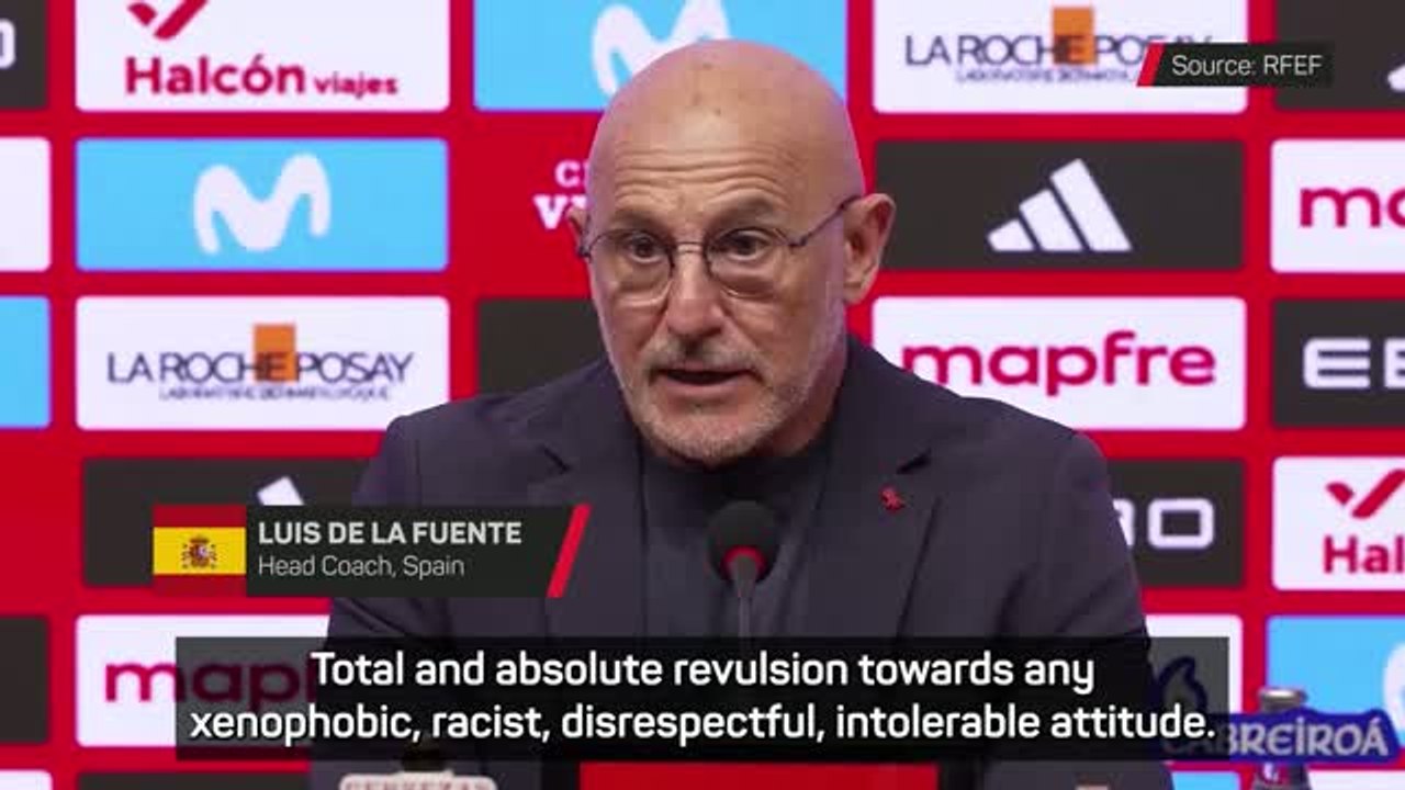 De la Fuente slams 'intolerable' anti-Muslim chants