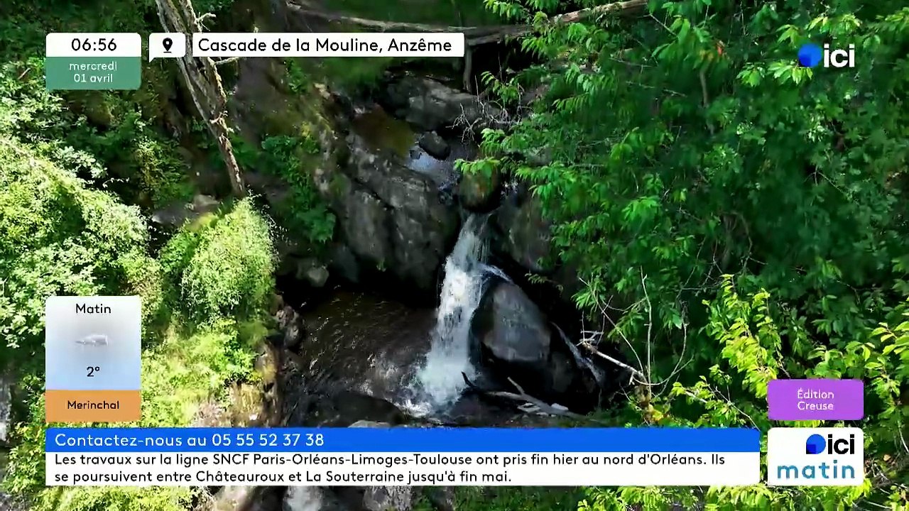 01/04/2026 - ici matin par ici Creuse en vidéo