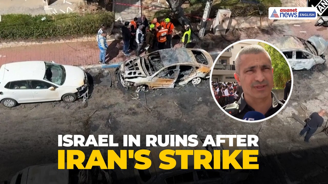Central Israel Devastated as Iran Missile Barrage Destroys Neighbourhood