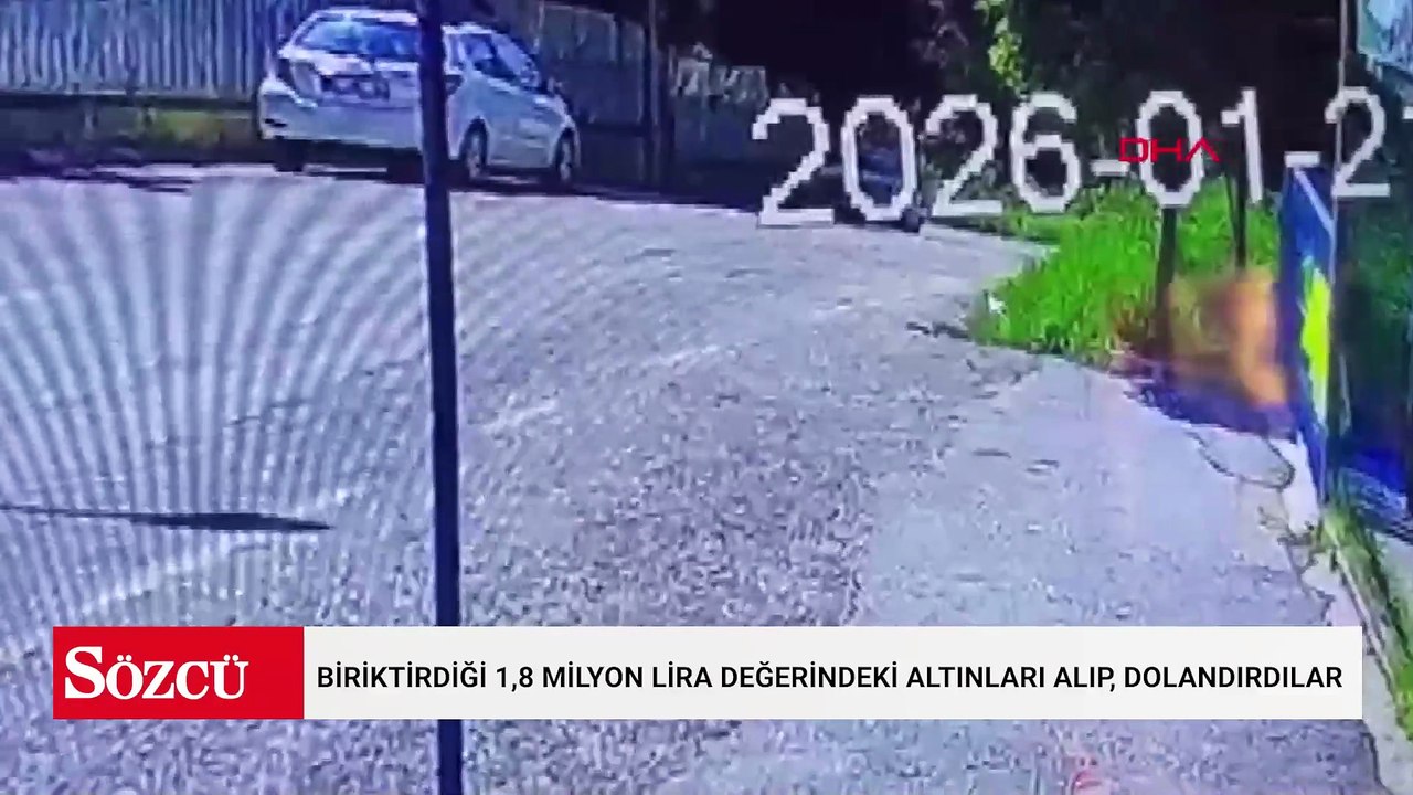Yatağa bağımlı oğlu için biriktirdiği 1,8 milyon lira değerindeki altınları alıp, dolandırdılar