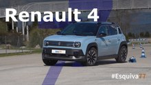¿Cómo esquiva el Renault 4 E-Tech? ⚡ Moose Test real