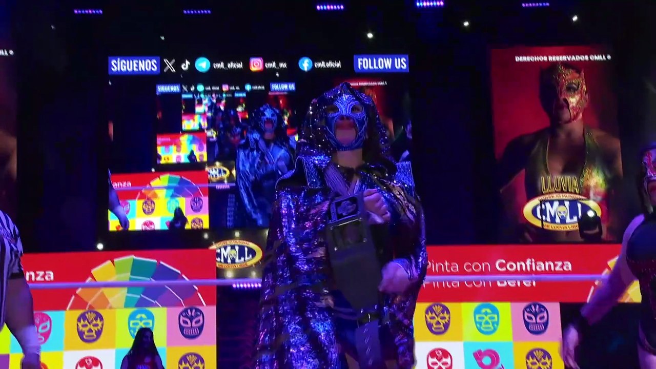 2024.06.16 CMLL Copa Dinastías - Náutica, Zeuxis & Stephanie Vaquer vs Valkyria, Lluvia & Tessa Blanchard