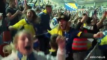 Italia eliminata dai Mondiali di calcio, la festa dei tifosi bosniaci