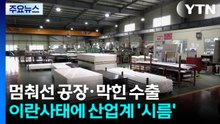 멈춰선 공장·막힌 수출...이란사태에 산업계 '시름' / YTN