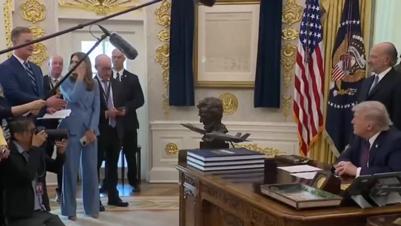 Trump says he ‘doesn’t believe in libraries’ two days after unveiling presidential library plans