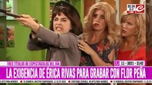 La exigencia de Érca Rivas para volver a grabar junto a Flor Peña