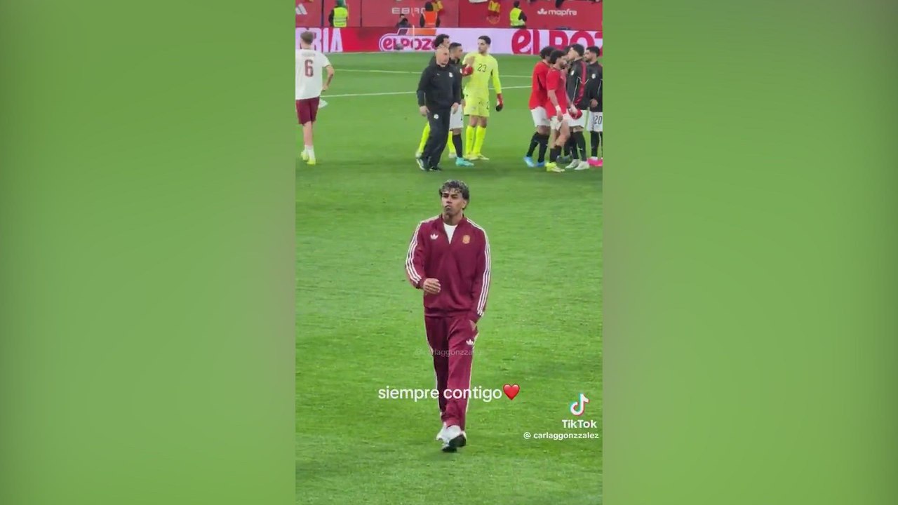 Así fue la salida de Lamine Yamal de Cornella tras los cánticos racistas: su cara lo dice todo