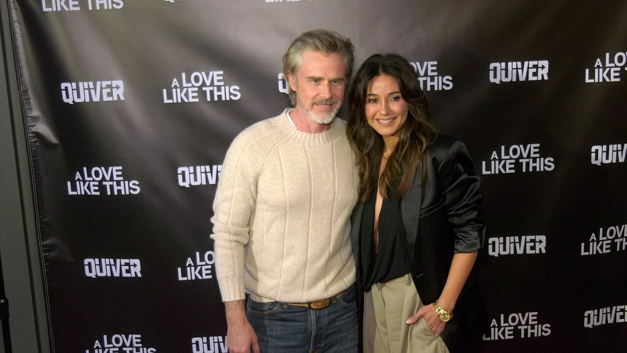 Sam Trammell and Emmanuelle Chriqui "A Love Like This" World Premiere Red Carpet