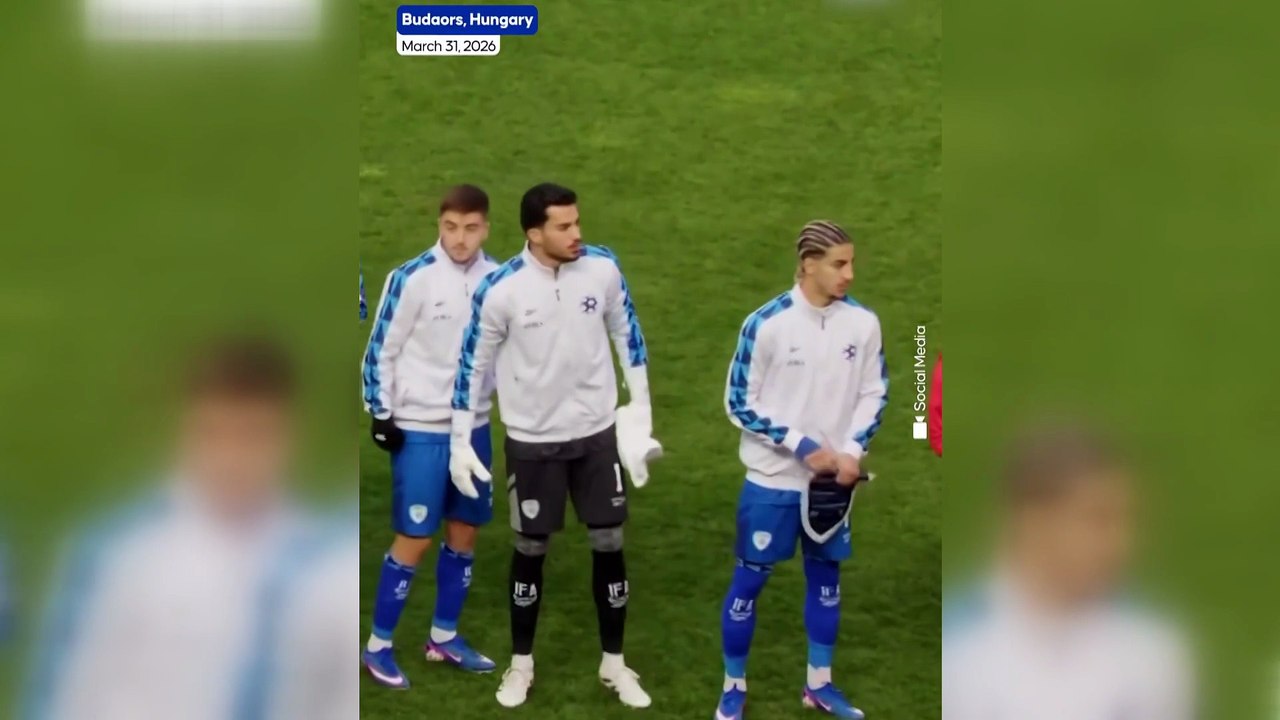 Bosna Hersekli futbolcular, maç öncesi İsrail'i protesto etti