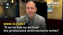 Berni Álvarez sobre los cánticos racistas en el partido de España: "Estaba orquestado por un grupo de ultraderecha"