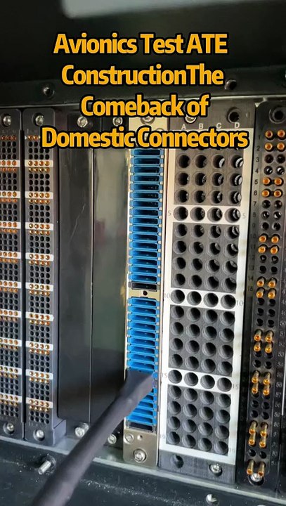 Avionics Test ATE ConstructionThe Comeback of Domestic Connectors.
