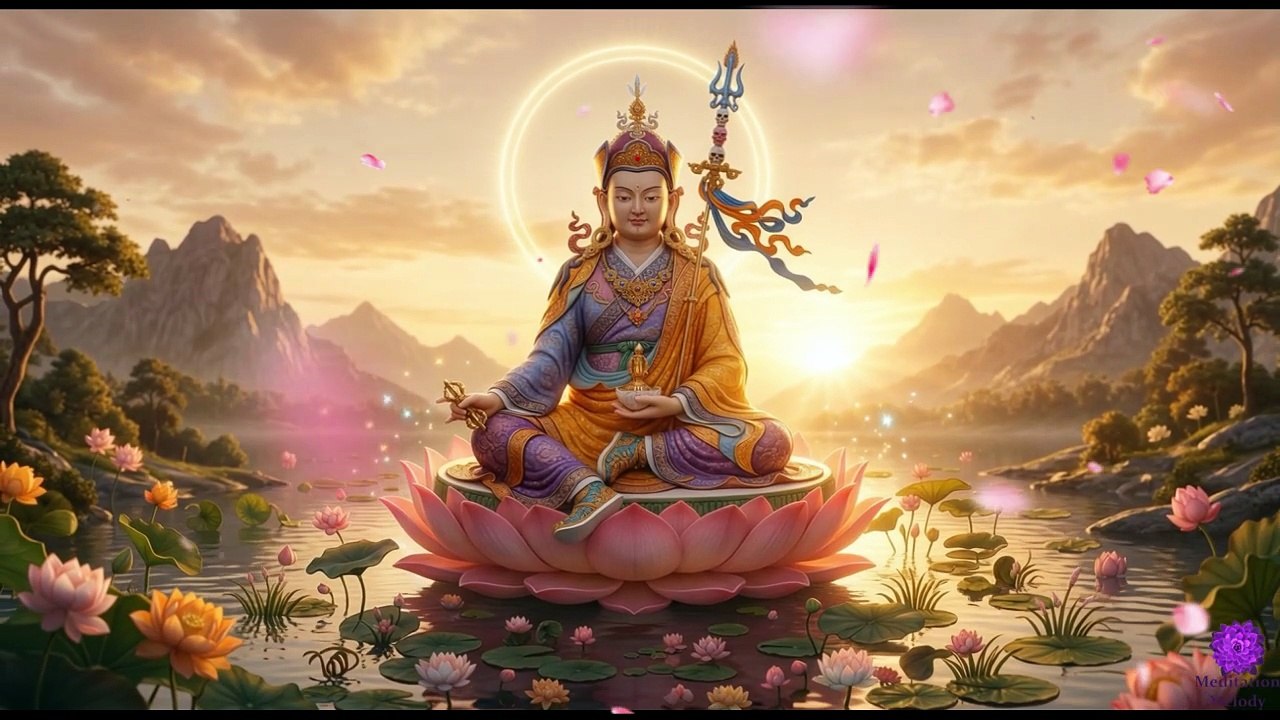 🌿 Om Ah Hung Benza Guru Pema Siddhi Hung | Padmasambhava Mantra | Healing Tibetan Meditation