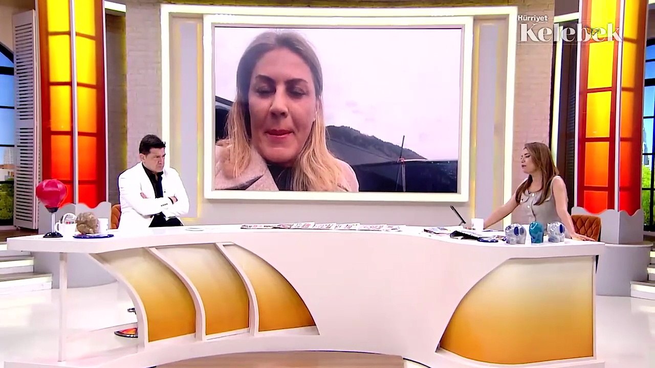 Volkan Konak’ın eşi Selma Konak ilk kez bir canlı yayındaydı