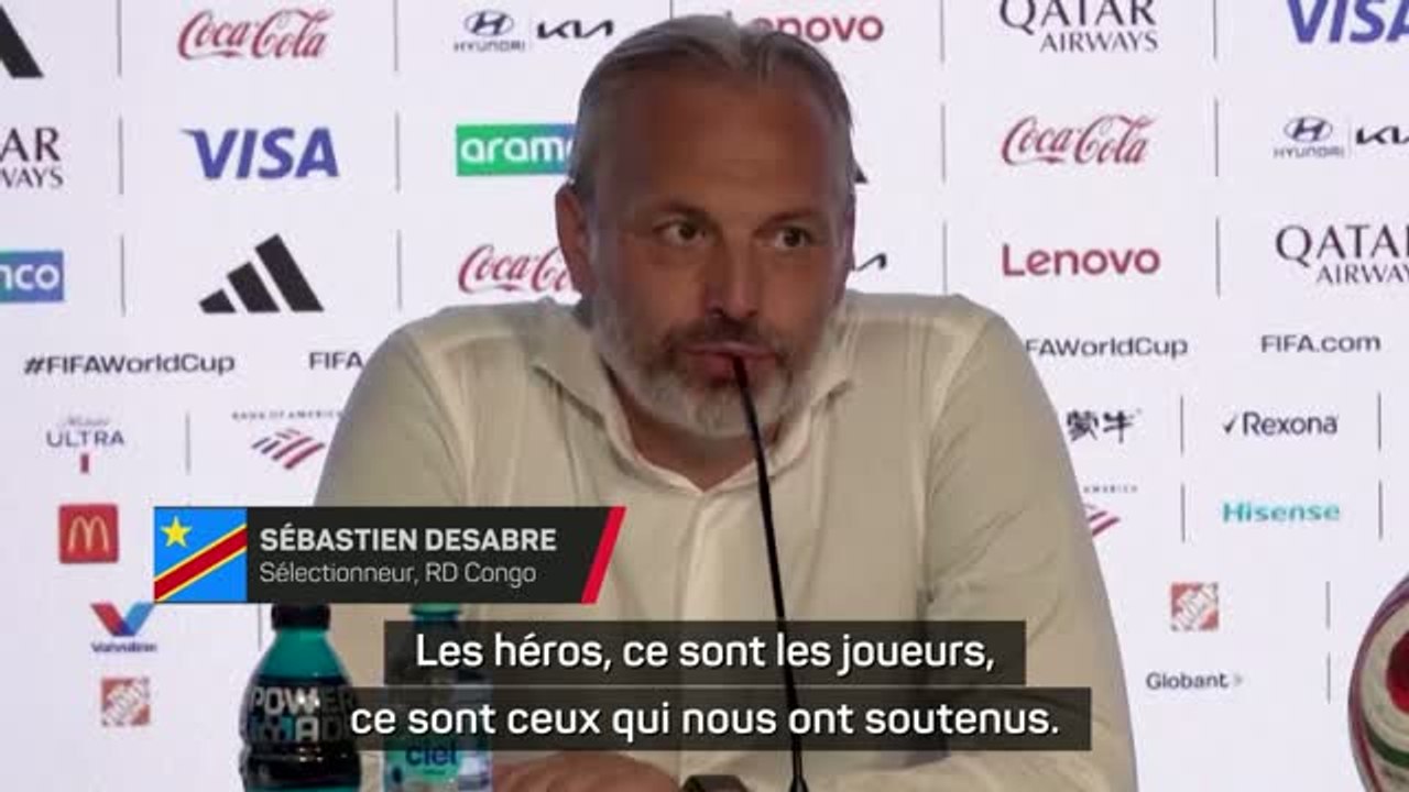 RD Congo - Desabre : "Les héros, ce sont les joueurs et ceux qui nous ont soutenus"