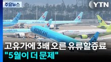 고유가에 3배 오른 유류할증료..."5월이 더 문제" / YTN