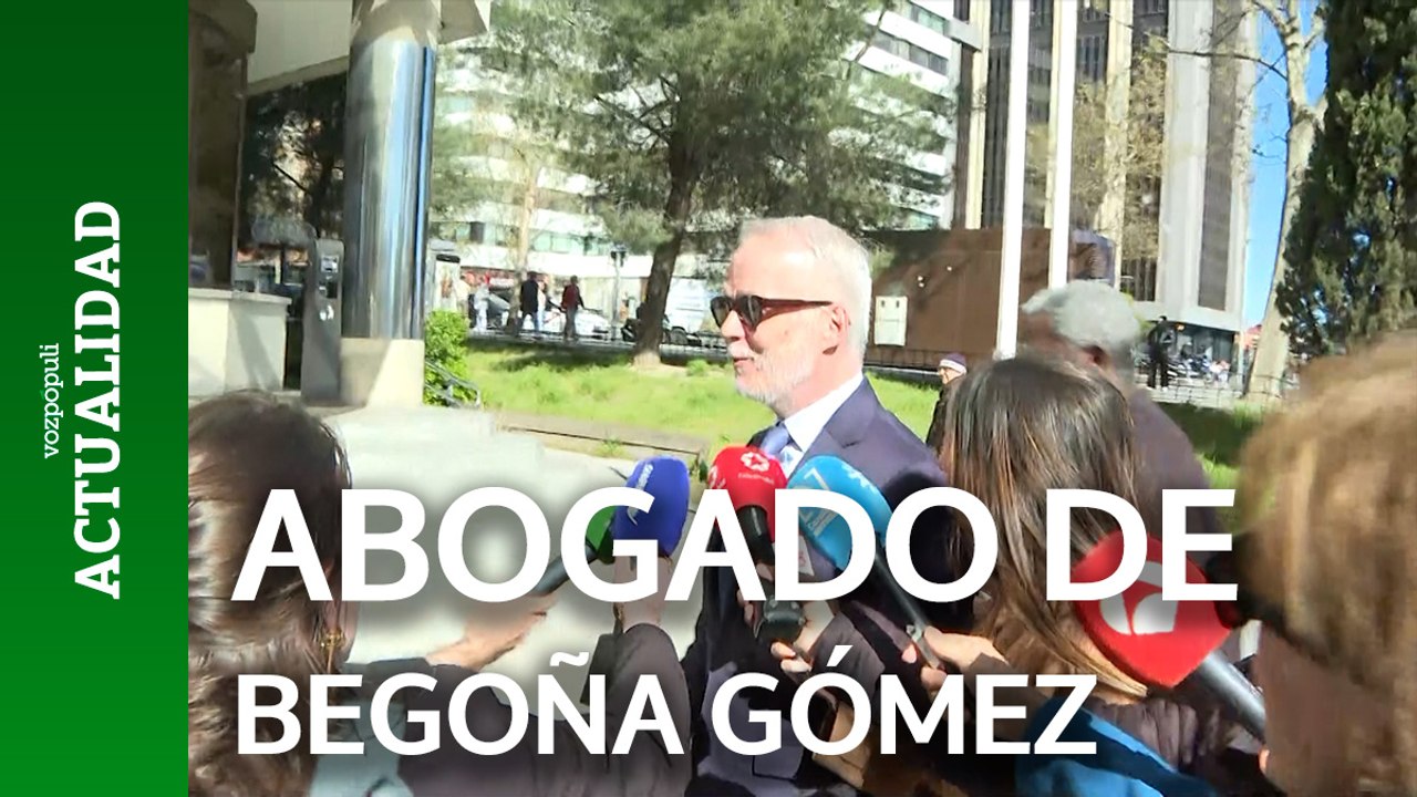El abogado de Begoña Gómez entra en los juzgados de Plaza Castilla