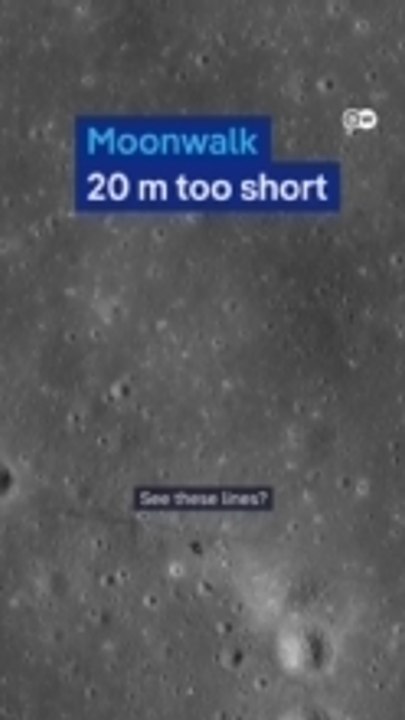 Moonwalk: How Apollo astronauts missed their target by 20 m
