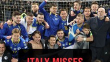 Four-time champion Italy's World Cup exile continues after Bosnia shootout defeat