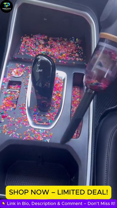 Portable Car Vacuum Cleaner – Cordless Mini Handheld Vacuum with Powerful Suction & Multi Nozzles