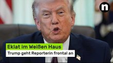 Eklat im Weißen Haus - Trump geht Reporterin frontal an