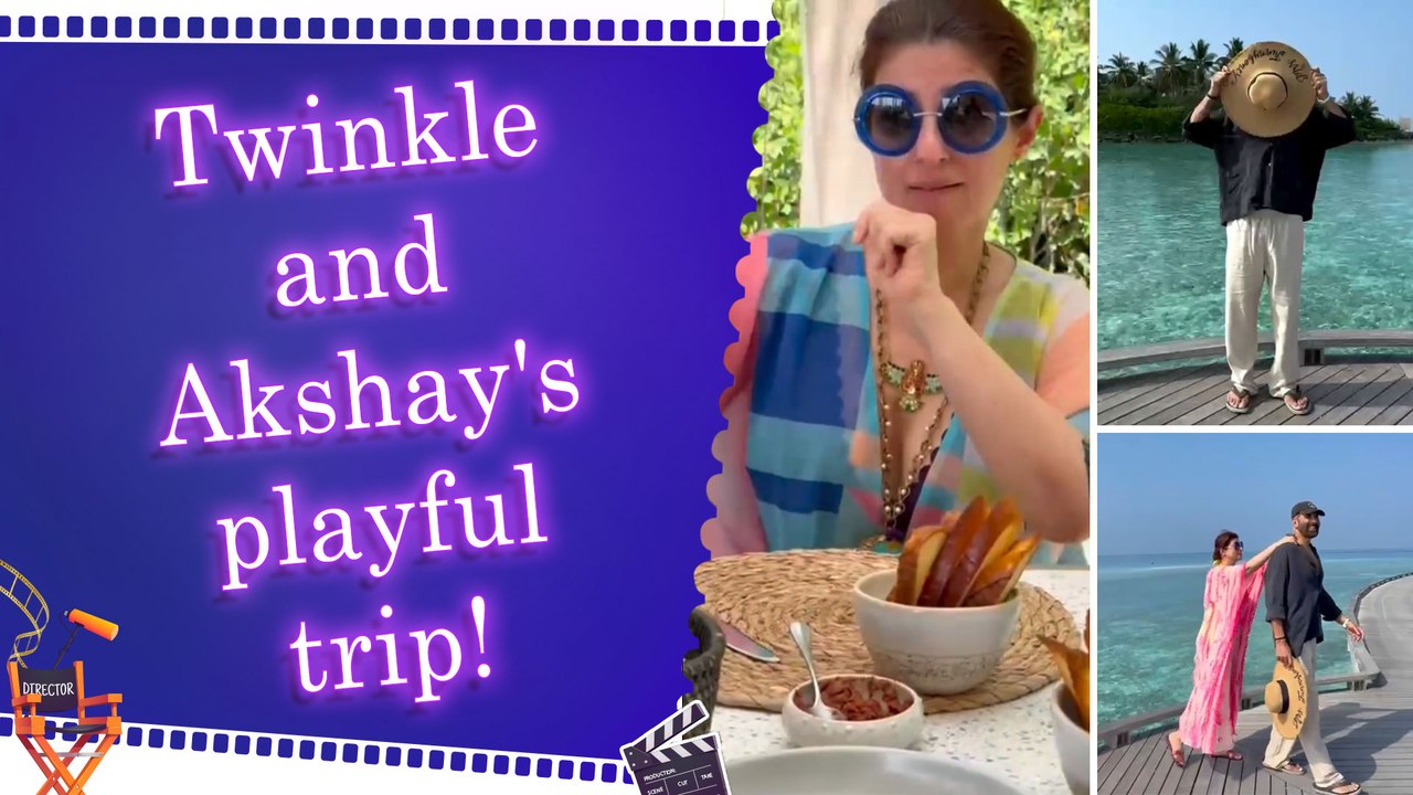 Twinkle Khanna shares hilarious Maldives throwback with husband Akshay Kumar