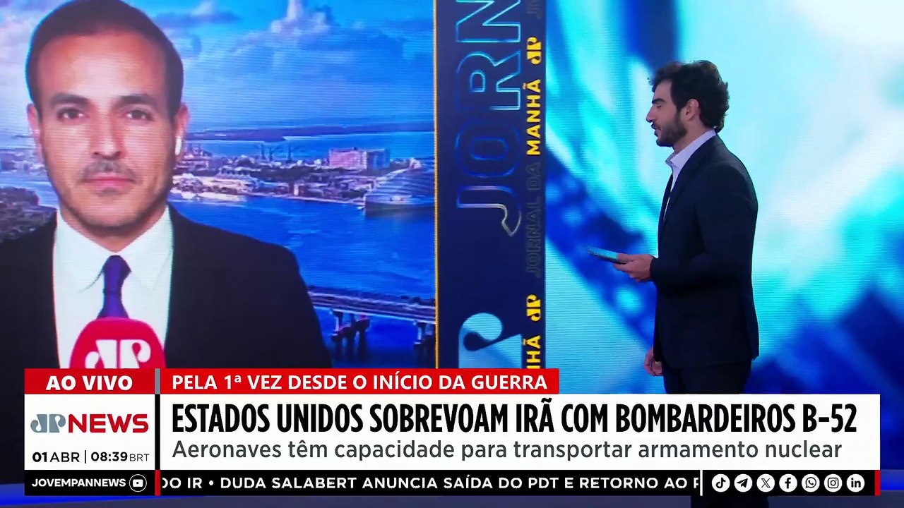 Estados Unidos sobrevoam Irã com bombardeiros B-52