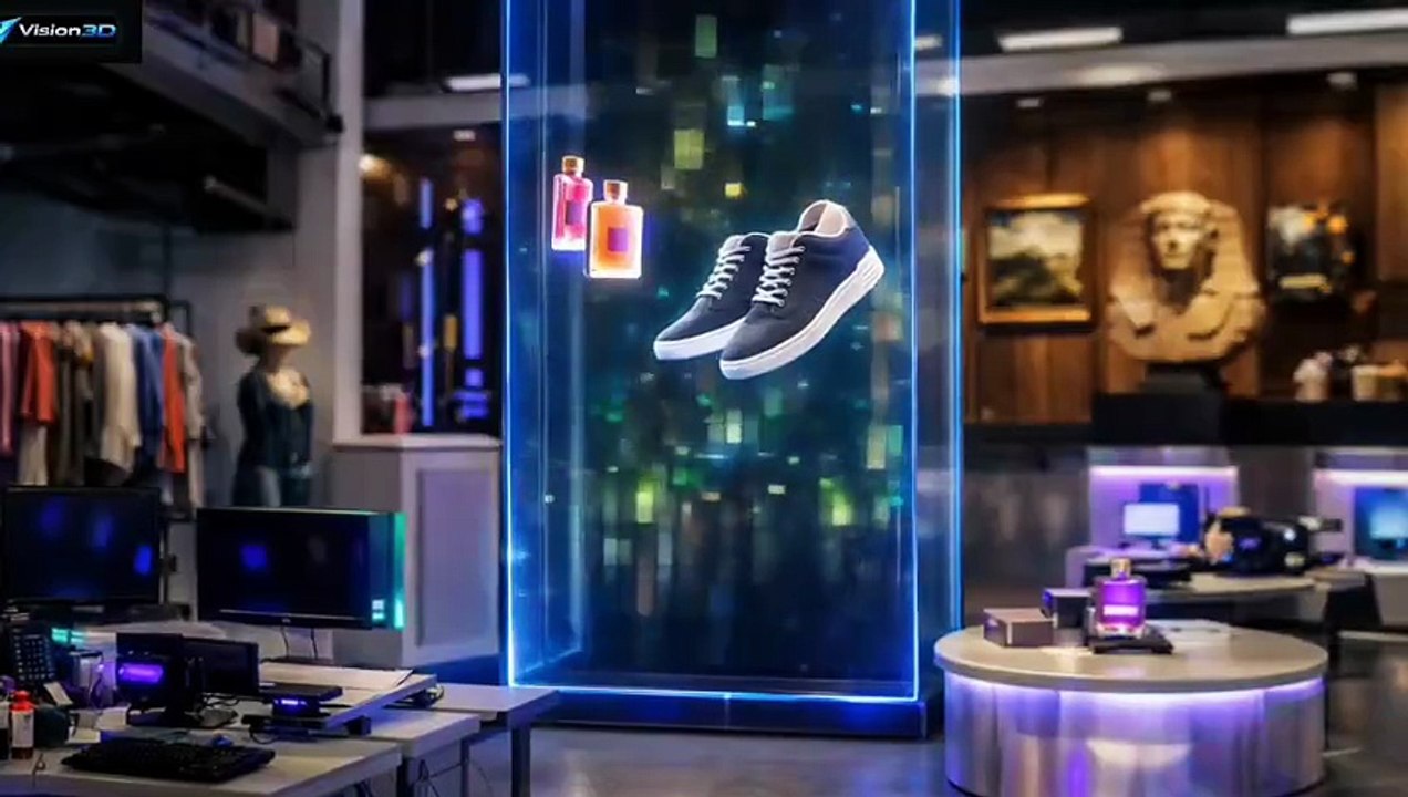 Premium Hologram Solutions for Museums, Retail & Branding.