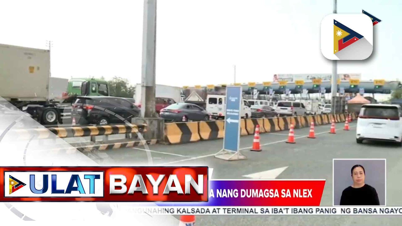 Mga uuwi ngayong #SemanaSanta2026, nagsimula nang dumagsa sa NLEX | ulat ni Ryan Lesigues