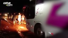 Assalto a ônibus na BR-158 termina com dois suspeitos presos após ação da PRF