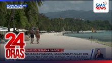 Ilang bakasyunista, magninilay-nilay rin; malakas na tugtog, bawal muna sa isla | 24 Oras