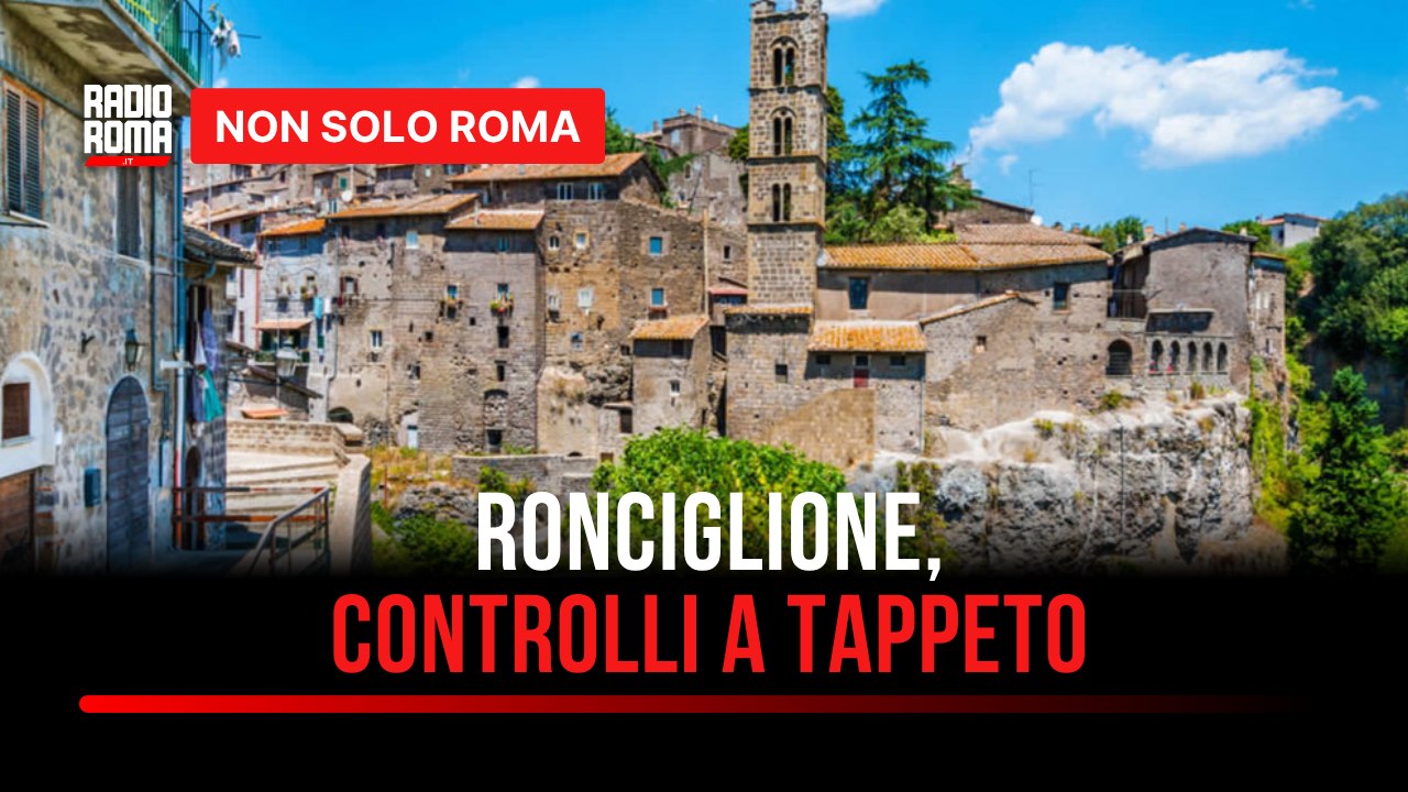 Controlli dei carabinieri a Ronciglione: un arresto e diverse denunce