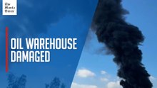 Huge fire as drone attack hits engine oil warehouse in Iraqi Kurdistan