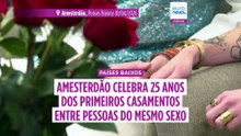 Países Baixos: Amesterdão assinala 25 anos dos primeiros casamentos entre pessoas do mesmo sexo